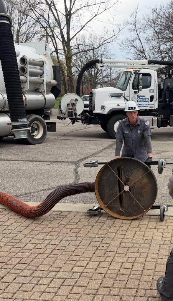 Permeable pavement vacuum cleaning in Cleveland Ohio