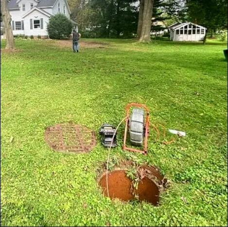 Sewer camera inspection service